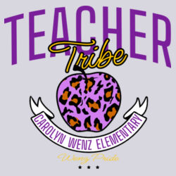 Wenz Teacher Tribe Design WE1 on a Port & Company® - Women's Core Cotton Tee Design