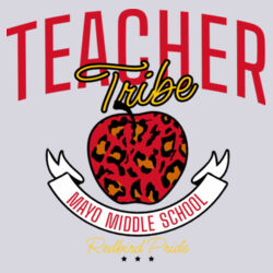Mayo Teacher Tribe Design MR1 on a Port & Company® - Long Sleeve Core Cotton Tee Design