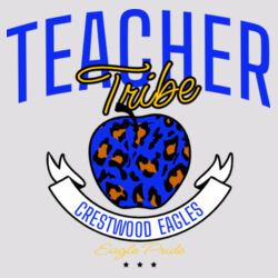 Crestwood Teacher Tribe Design CE1 on a BELLA+CANVAS® - Unisex Triblend Short Sleeve Tee Design