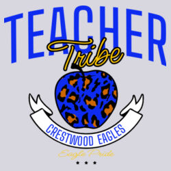 Crestwood Teacher Tribe Design CE1 on a Port & Company® - Women's Core Cotton Tee Design