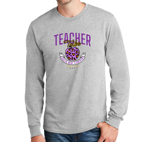Wenz Teacher Tribe Design WE1 on a Port & Company® - Long Sleeve Core Cotton Tee Thumbnail