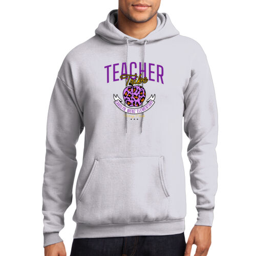 Wenz Teacher Tribe Design WE1 on a Port & Company® - Core Fleece Pullover Hooded Sweatshirt Thumbnail