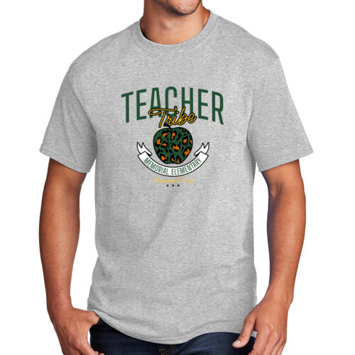 Memorial Teacher Tribe Design ME1 on a Port & Company® - Core Cotton Tee Thumbnail