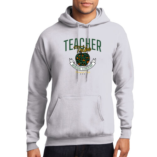 Memorial Teacher Tribe Design ME1 on a Port & Company® - Core Fleece Pullover Hooded Sweatshirt Thumbnail