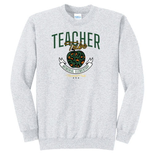 Memorial  Teacher Tribe Design ME1 on a Port & Company® - Core Fleece Crewneck Sweatshirt Thumbnail