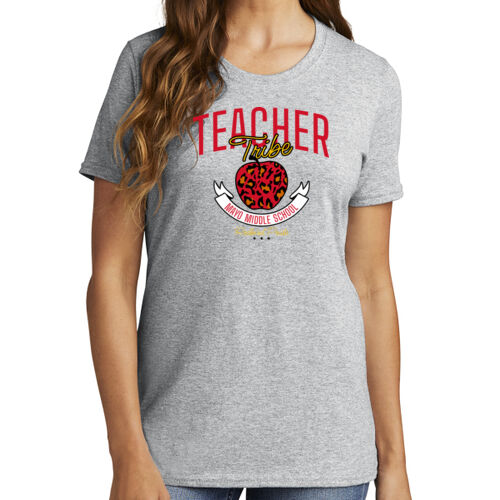 Mayo Teacher Tribe Design MR1 on a Port & Company® - Women's Core Cotton Tee Thumbnail
