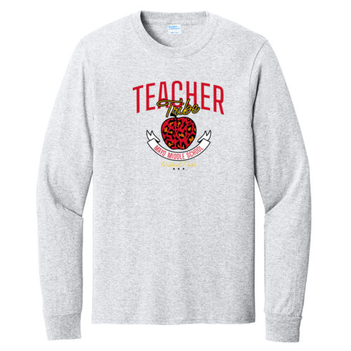 Mayo Teacher Tribe Design MR1 on a Port & Company® - Long Sleeve Core Cotton Tee Thumbnail