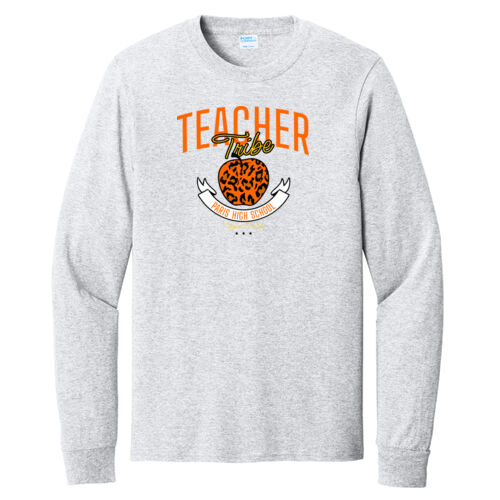 Paris High School Teacher Tribe Design PT1 on a Port & Company® - Long Sleeve Core Cotton Tee Thumbnail