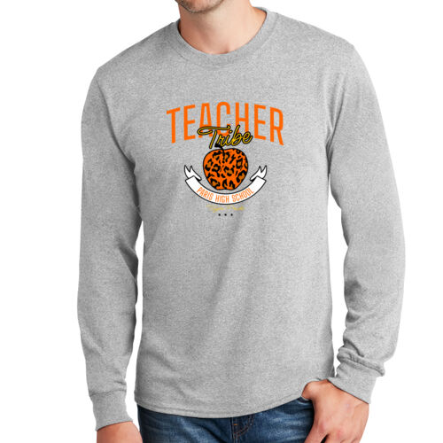 Paris High School Teacher Tribe Design PT1 on a Port & Company® - Long Sleeve Core Cotton Tee Thumbnail