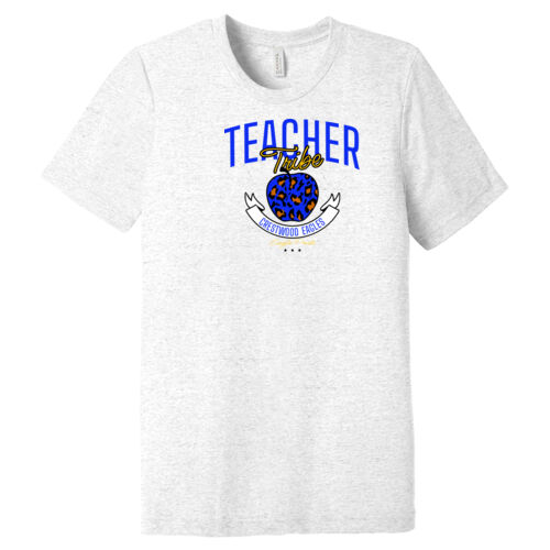 Crestwood Teacher Tribe Design CE1 on a BELLA+CANVAS® - Unisex Triblend Short Sleeve Tee Thumbnail