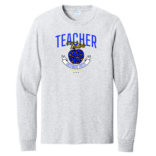 Crestwood Teacher Tribe Design CE1 on a Port & Company® - Long Sleeve Core Cotton Tee Thumbnail