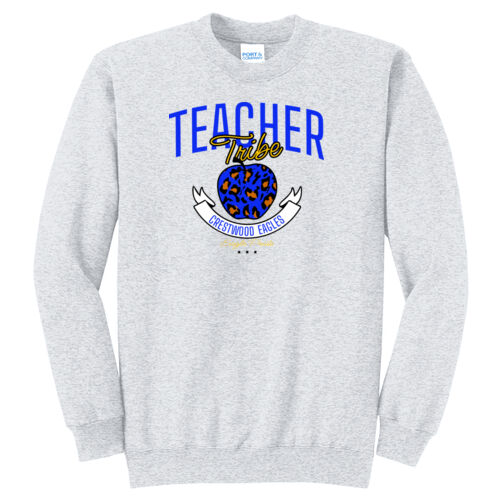 Crestwood Teacher Tribe Design CE1 on a Port & Company® - Core Fleece Crewneck Sweatshirt Thumbnail